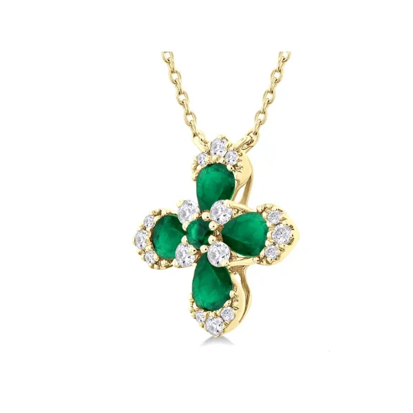 0.16 Carat Color Stone Necklace Image 2 Van Atkins Jewelers New Albany, MS