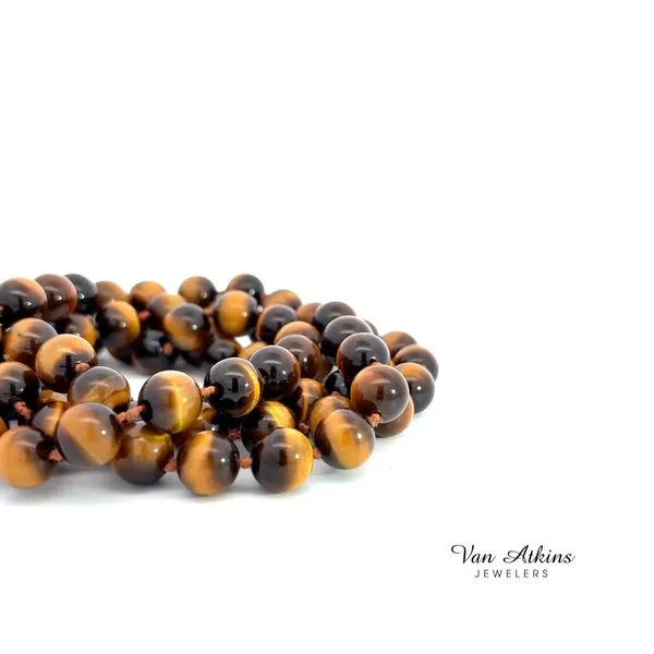 Tiger's Eye Necklace Image 2 Van Atkins Jewelers New Albany, MS