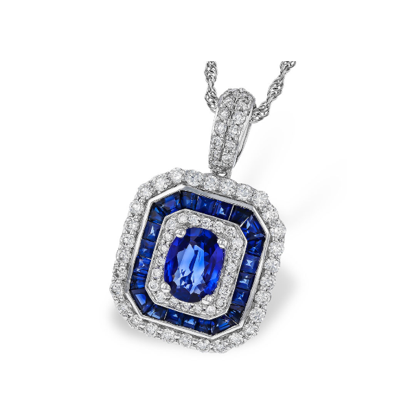 2.35 Carat Color Stone Necklace Van Atkins Jewelers New Albany, MS