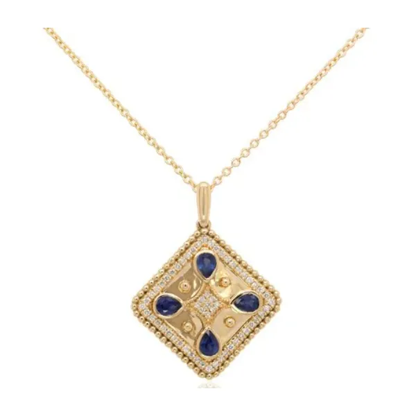 1.07 Carat Color Stones Pendant Van Atkins Jewelers New Albany, MS