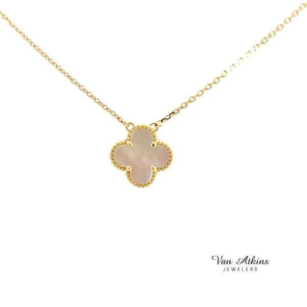 Mother Of Pearl Color Stone Necklace Image 4 Van Atkins Jewelers New Albany, MS
