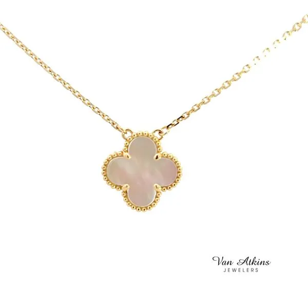 Mother Of Pearl Color Stone Necklace Van Atkins Jewelers New Albany, MS