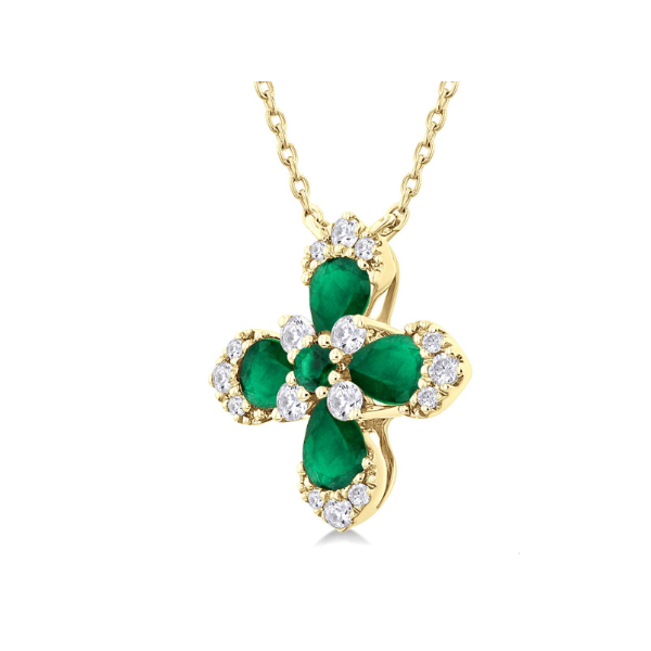 0.16 Carat Color Stone Necklace Image 2 Van Atkins Jewelers New Albany, MS