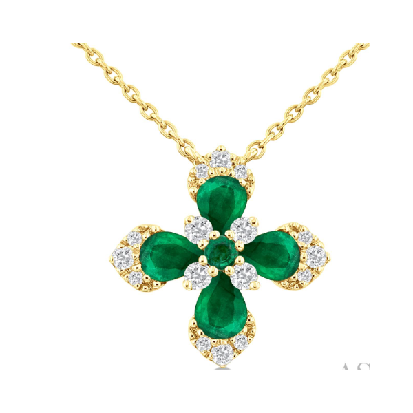 0.16 Carat Color Stone Necklace Van Atkins Jewelers New Albany, MS