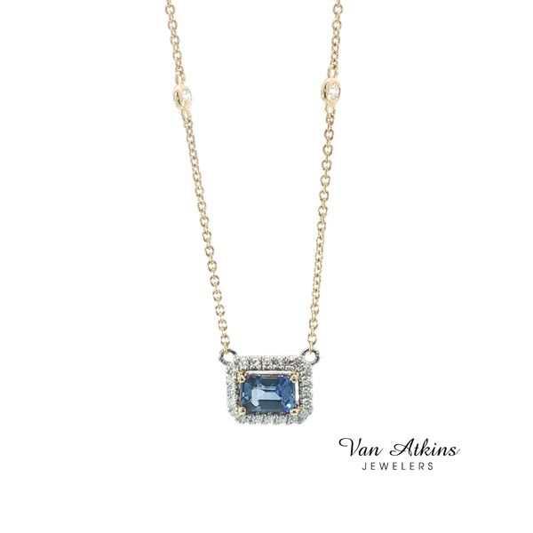0.75 Carat Color Stones Necklace Image 2 Van Atkins Jewelers New Albany, MS