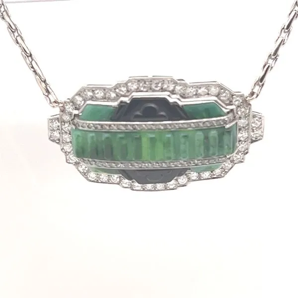 Estate Color Stone Pendants/Necklaces Van Atkins Jewelers New Albany, MS