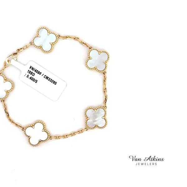 Mother Of Pearl Color Stone Bracelet Image 2 Van Atkins Jewelers New Albany, MS