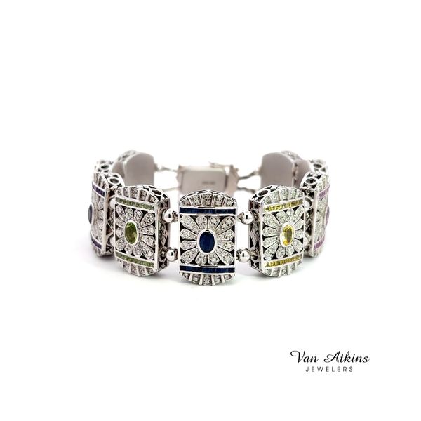 9.20 Carat Color Stone Bracelet Image 4 Van Atkins Jewelers New Albany, MS