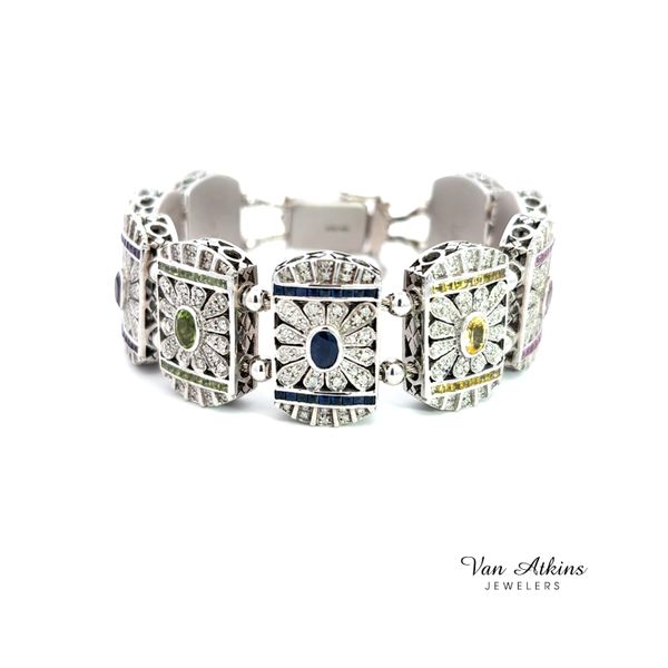 9.20 Carat Color Stone Bracelet Van Atkins Jewelers New Albany, MS