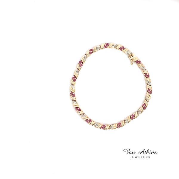 1.05 Carat Color Stone Bracelet Image 3 Van Atkins Jewelers New Albany, MS