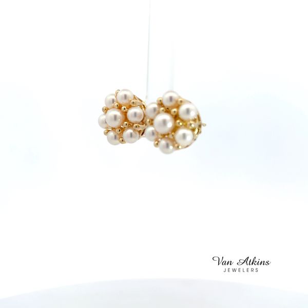 4.5 Carat Pearl Earrings Image 3 Van Atkins Jewelers New Albany, MS