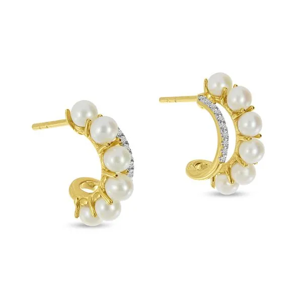 Pearl Earrings Image 2 Van Atkins Jewelers New Albany, MS