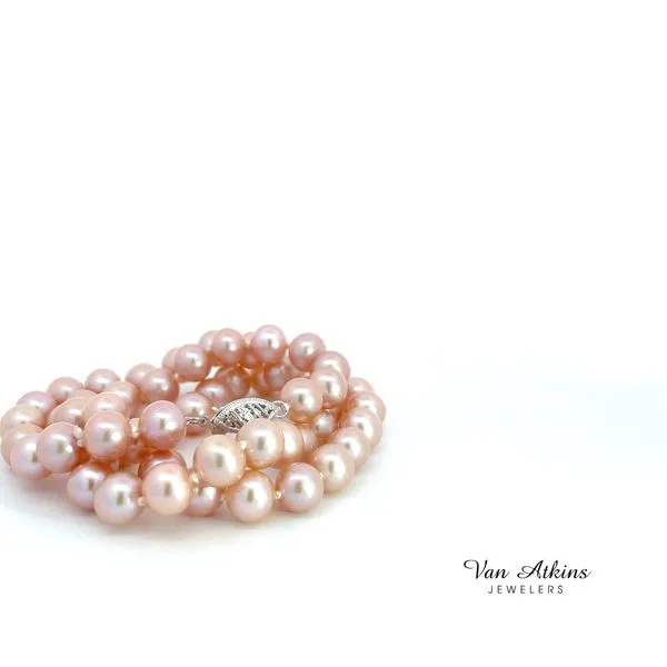Pearl Necklace Image 3 Van Atkins Jewelers New Albany, MS