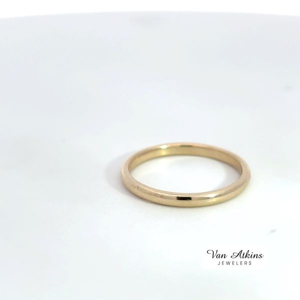 Precious Metal (No Stones) Wedding Bands - Ladies Image 2 Van Atkins Jewelers New Albany, MS