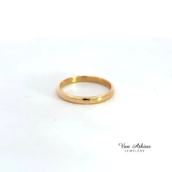 Precious Metal (No Stones) Wedding Bands - Men's Image 2 Van Atkins Jewelers New Albany, MS