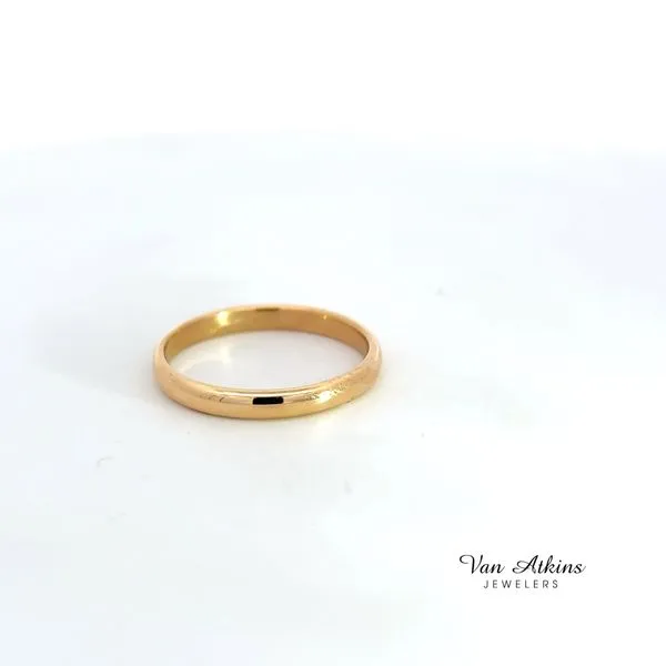 Precious Metal (No Stones) Wedding Bands - Men's Image 3 Van Atkins Jewelers New Albany, MS