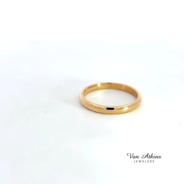 Precious Metal (No Stones) Wedding Bands - Men's Image 4 Van Atkins Jewelers New Albany, MS