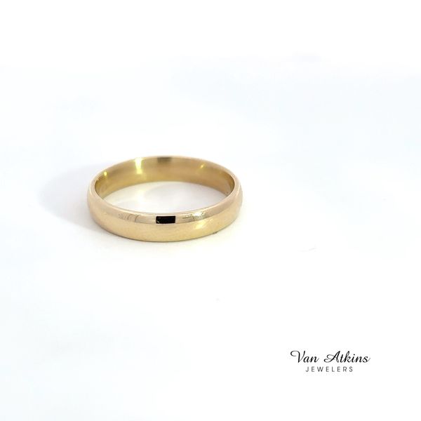 Precious Metal (No Stones) Wedding Bands - Men's Image 2 Van Atkins Jewelers New Albany, MS