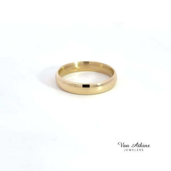 Precious Metal (No Stones) Wedding Bands - Men's Image 3 Van Atkins Jewelers New Albany, MS