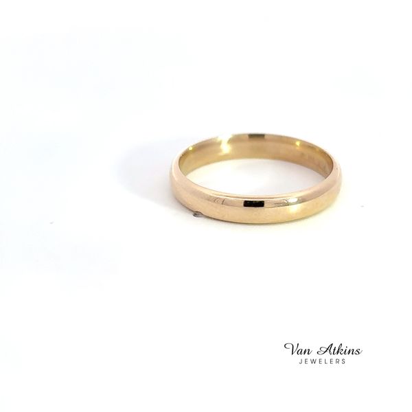 Precious Metal (No Stones) Wedding Bands - Men's Image 3 Van Atkins Jewelers New Albany, MS