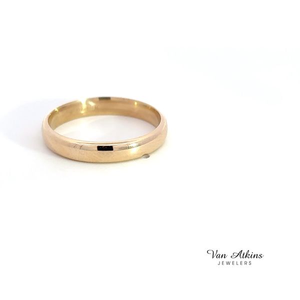 Precious Metal (No Stones) Wedding Bands - Men's Image 4 Van Atkins Jewelers New Albany, MS
