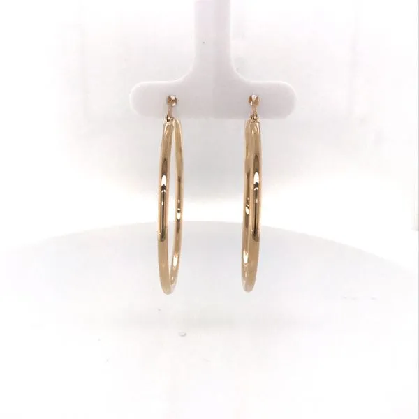 Precious Metal (No Stones) Earrings Image 3 Van Atkins Jewelers New Albany, MS