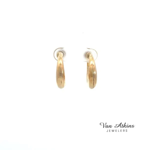 Estate 14 KT Screw Back Earrings Van Atkins Jewelers New Albany, MS