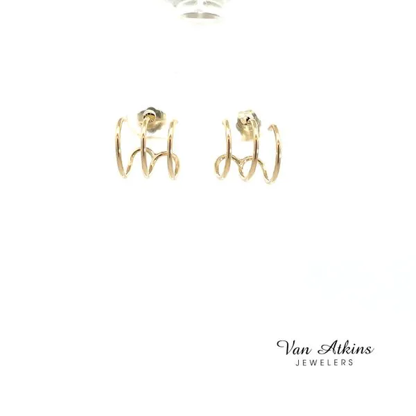 Precious Metal (No Stones) Earrings Van Atkins Jewelers New Albany, MS