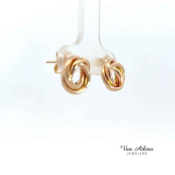 Precious Metal (No Stones) Earrings Image 3 Van Atkins Jewelers New Albany, MS