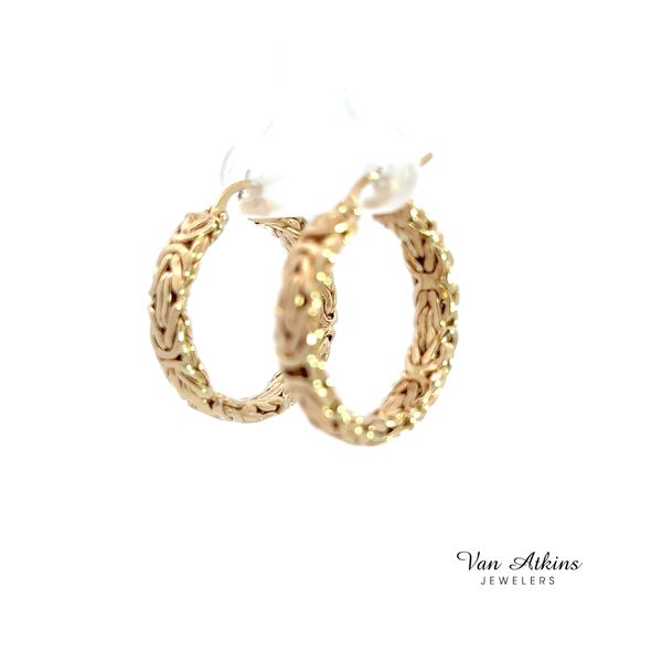 Precious Metal (No Stones) Earrings Image 2 Van Atkins Jewelers New Albany, MS