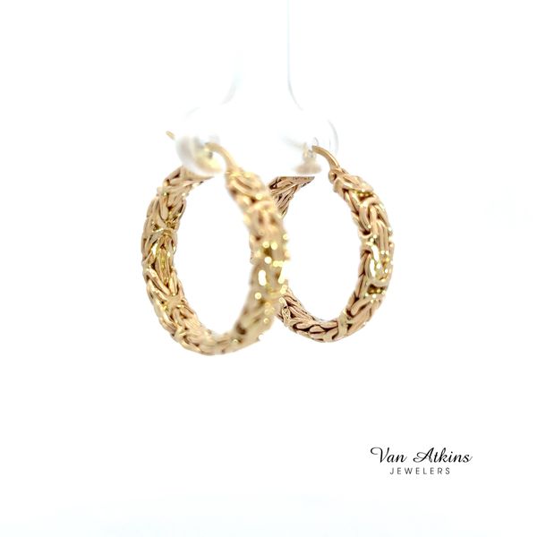 Precious Metal (No Stones) Earrings Image 3 Van Atkins Jewelers New Albany, MS