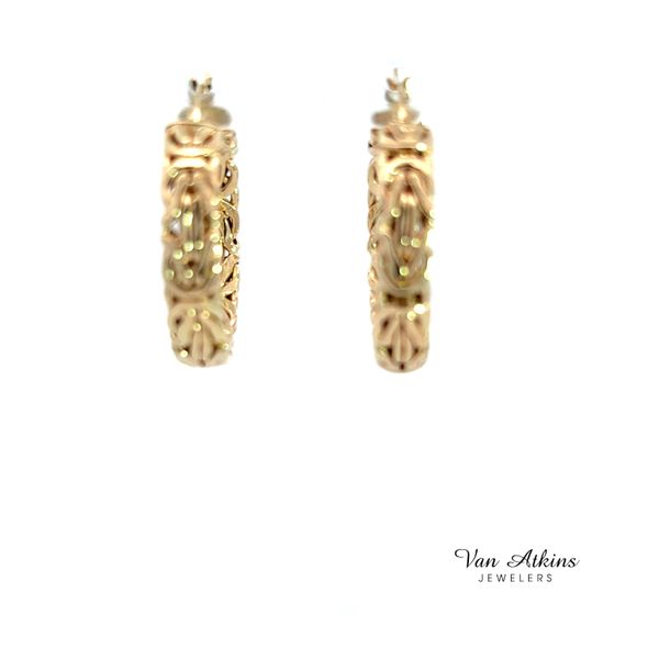 Precious Metal (No Stones) Earrings Image 4 Van Atkins Jewelers New Albany, MS