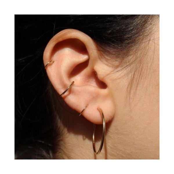 Precious Metal (No Stones) Earrings Van Atkins Jewelers New Albany, MS