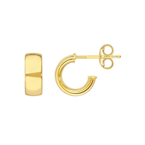 Precious Metal (No Stones) Earrings Van Atkins Jewelers New Albany, MS