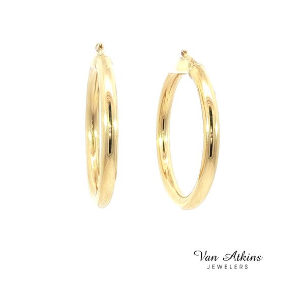 Precious Metal (No Stones) Earrings Image 2 Van Atkins Jewelers New Albany, MS