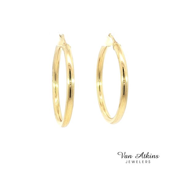 Precious Metal (No Stones) Earrings Image 2 Van Atkins Jewelers New Albany, MS