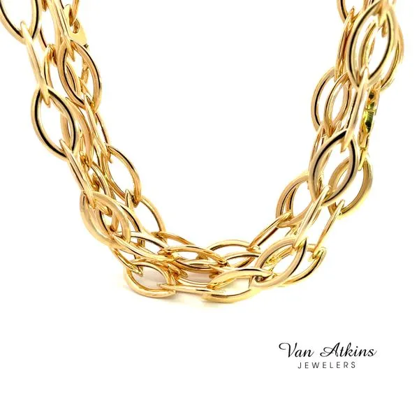 60 inch 14 Kt necklace/Bracelet 36.5 Grams Van Atkins Jewelers New Albany, MS