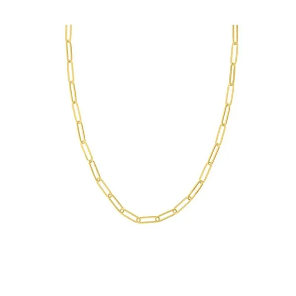 Paper Clip Chain Van Atkins Jewelers New Albany, MS