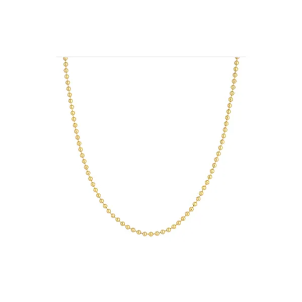 Precious Metal Bead Chain Van Atkins Jewelers New Albany, MS