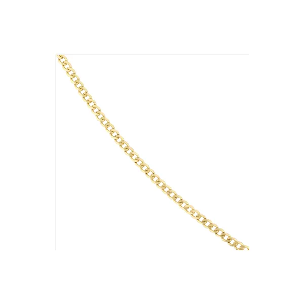 Precious Metal Curb Chain Image 2 Van Atkins Jewelers New Albany, MS