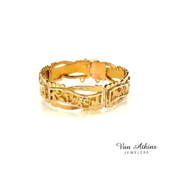 Egyptian Scene Bracelet Bracelets Van Atkins Jewelers New Albany, MS