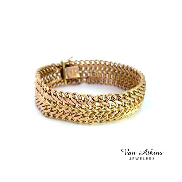 Yellow Gold Bracelet Van Atkins Jewelers New Albany, MS