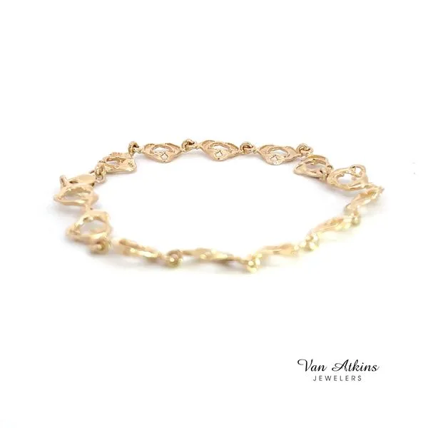 Precious Metal (No Stones) Bracelet Image 4 Van Atkins Jewelers New Albany, MS