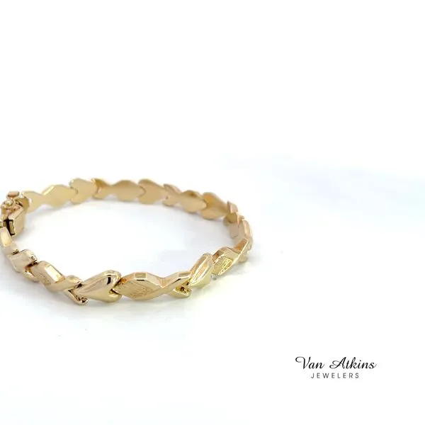 Precious Metal (No Stones) Bracelet Image 2 Van Atkins Jewelers New Albany, MS