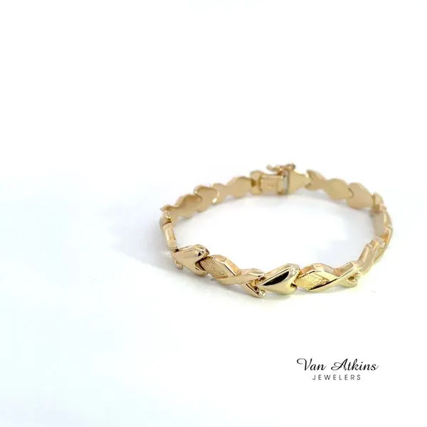 Precious Metal (No Stones) Bracelet Image 3 Van Atkins Jewelers New Albany, MS