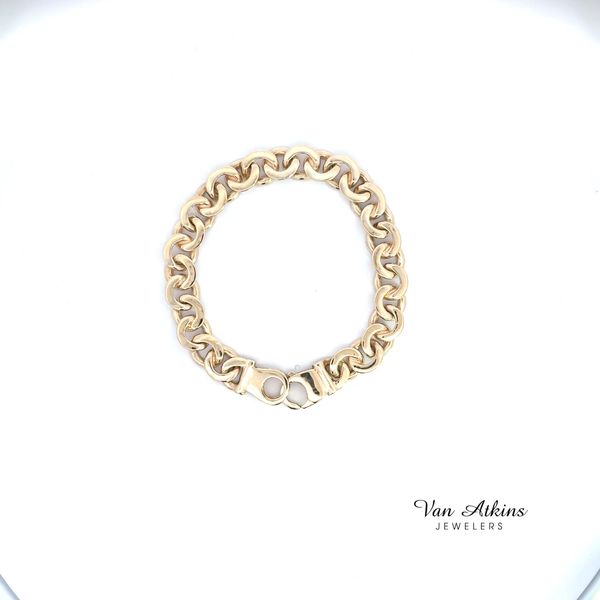 Precious Metal (No Stones) Bracelet Image 2 Van Atkins Jewelers New Albany, MS