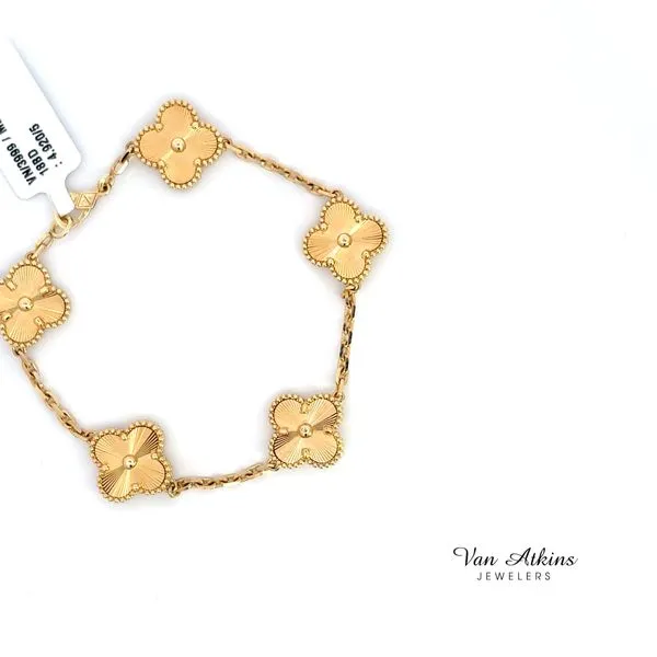 Precious Metal (No Stones) Bracelet Image 3 Van Atkins Jewelers New Albany, MS