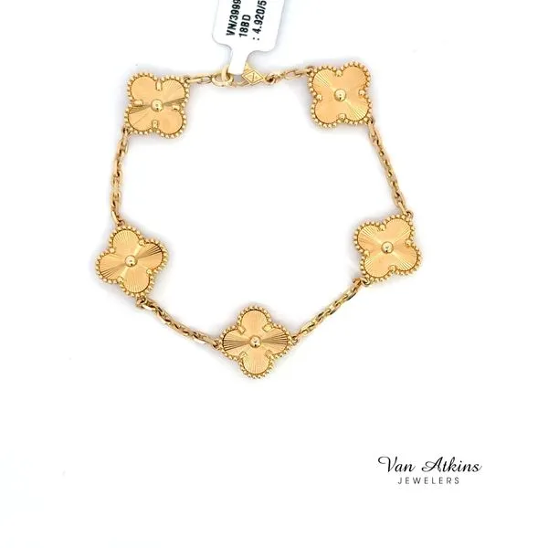 Precious Metal (No Stones) Bracelet Image 4 Van Atkins Jewelers New Albany, MS