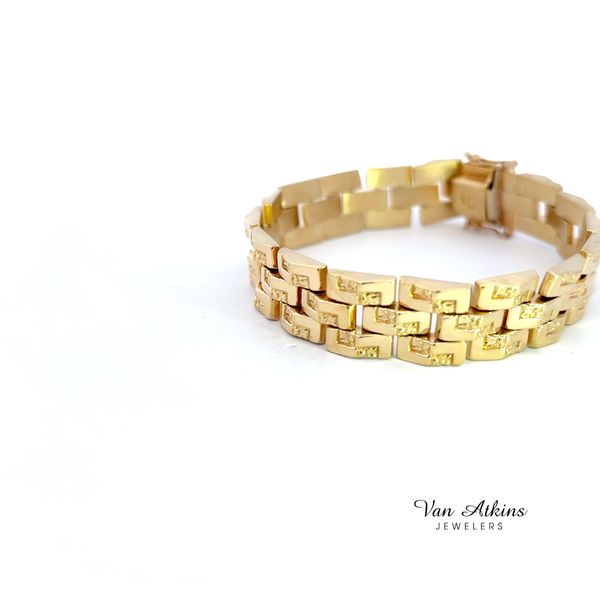 Precious Metal (No Stones) Bracelet Image 3 Van Atkins Jewelers New Albany, MS