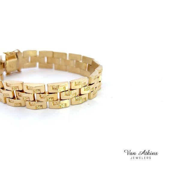 Precious Metal (No Stones) Bracelet Image 4 Van Atkins Jewelers New Albany, MS